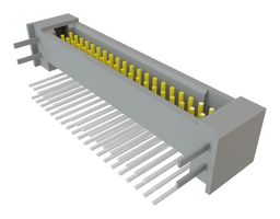 SAMTEC TFM-120-01-L-D-RE2-WT 引脚针座, 直角, 板至板, 线至板, 1.27 mm, 2 排, 40 触点, 通孔直角, Tiger Eye TFM