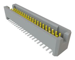 SAMTEC TFM-120-02-L-D 引脚针座, 板至板, 线至板, 1.27 mm, 2 排, 40 触点, 表面安装　, Tiger Eye TFM