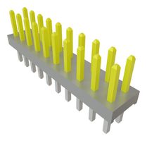 SAMTEC TMM-110-02-L-D 引脚针座, 板至板, 2 mm, 2 排, 20 触点, 通孔安装, TMM