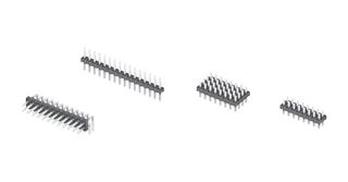 SAMTEC TMM-112-01-L-D-SM-P-TR Pin Header, Board-to-Board, 2 mm, 2 Rows, 24 Contacts, Surface Mount, TMM