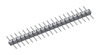 SAMTEC TS-116-T-A-1 引脚针座, 板至板, 2.54 mm, 1 排, 16 触点, 通孔安装, TS