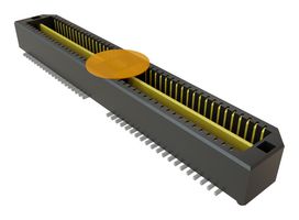 SAMTEC QTE-040-01-L-D-A-K-TR Mezzanine连接器, 针座, 0.8 mm, 2 排, 80 触点, 表面安装, 磷青铜