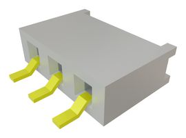 SAMTEC MMS-103-02-L-SH-TR PCB插座, 板至板, 线至板, 2 mm, 1 排, 3 触点, 表面安装