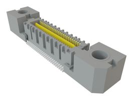 SAMTEC QMS-026-05.75-L-D-A-RT1 Mezzanine连接器, 针座, 0.635 mm, 2 排, 52 触点, 表面安装, 磷青铜
