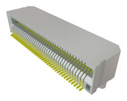 SAMTEC MEC6-140-02-L-D-RA1 卡边连接器, 双侧, 1.57 mm, 80 触芯, 表面安装, 直角