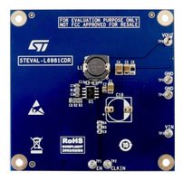 STMICROELECTRONICS STEVAL-L6981CDR 评估板, L6981CDR, 电源管理, 同步降压开关稳压器