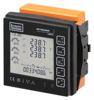 CROMPTON - TE CONNECTIVITY INT-1221-S-010 Panel Meter, Digital, Multifunction, Integra 1221 Series, 57.7VAC to 276VAC