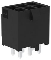 MOLEX 212520-1008 引脚针座, 线至板, 4.2 mm, 2 排, 8 触点, 通孔直型, Mini-Fit Max 212520 Series