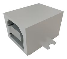 SAMTEC USB-B-S-F-B-SM 连接器, USB, USB B, USB 2.0, 插座, 4 路, 表面安装, 直角型