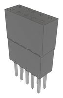 SAMTEC ESQ-105-34-L-D 堆叠板连接器, 高架, ESQ Series, 10 触点, 2.54 mm, 插座条, 焊接, 2 排