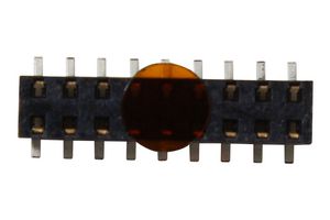SAMTEC MMS-109-02-L-DV-K-TR PCB Receptacle, Board-to-Board, Wire-to-Board, 2 mm, 2 Rows, 18 Contacts, Surface Mount