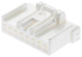 MOLEX 500592-0600 Connector Housing, Natural, CP-2.5 Mini 500592 Series, Receptacle, 6 Ways, 2.5 mm