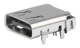 MOLEX 217183-0001 连接器, USB, USB C, USB 3.2 Gen 1, 插座, 24 路, 通孔安装, 直角型