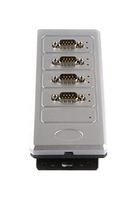 CONNECTIVE PERIPHERALS USB2-H-6004 转换器, USB至4 x RS-422串行, USB-COM-Plus系列