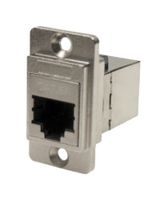 CLIFF ELECTRONIC COMPONENTS CP30725SM 直列式适配器, Cat6a, CSK孔, 适配器, 直列式, RJ45, RJ45, Dual Entry Feed Through Series