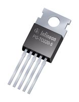 INFINEON TLE4276GV50ATMA4 LDO稳压器, 固定, 5.5 V至40 V输入, 250 mV 压差, 5 V/400 mA输出, TO-263-5