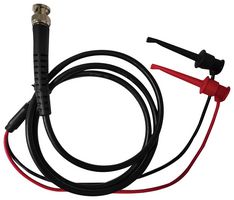 MULTICOMP PRO MP770807 BNC 分线, BNC 插头, 钩型夹 x2, 33.46 ", 885 mm, 黑色, 3 A