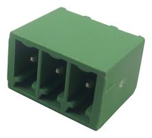 PHOENIX CONTACT 1843619 端子块, 针座, 3.5 mm, 3 路, 8 A, 160 V, 通孔竖直