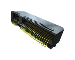 SAMTEC MEC8-125-02-L-D-RA1 卡边连接器, 双侧, 1.57 mm, 50 触芯, 表面安装, 直角