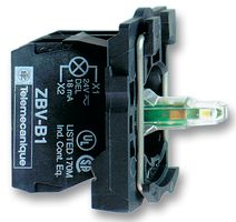 SCHNEIDER ELECTRIC ZB5AVM4 发光二极管指示器 面板安装, 领航灯, 红色, 230 VAC, 22 mm, IP65