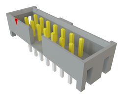 SAMTEC STMM-107-02-L-D 引脚针座, 板至板, 2 mm, 2 排, 14 触点, 通孔安装, Flex Stack STMM Series