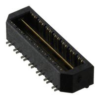 SAMTEC QTE-014-01-F-D-DP-A Mezzanine连接器, 差分对, 差分对阵列, 男, 0.8 mm, 2 排, 28 触点, 表面安装, 磷青铜