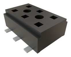 SAMTEC CLT-103-02-L-D-A-TR PCB插座, 板至板, 2 mm, 2 排, 6 触点, 表面安装