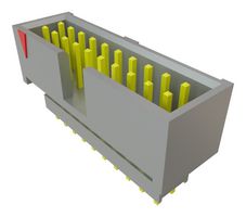 SAMTEC ZSS-110-01-L-D-540 堆叠板连接器, Flex Stack ZSS, 20 触点, 2.54 mm, 通孔安装, 2 排