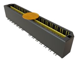 SAMTEC QTE-028-02-L-D-DP-A-K-TR Mezzanine Connector, Differential Pair Array, Male, 0.8 mm, 2 Rows, 56 Contacts