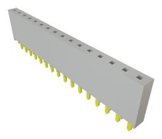 SAMTEC SSW-116-01-F-S PCB插座, 板至板, 2.54 mm, 1 排, 16 触点, 母插座触点, 通孔安装