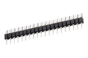 HARWIN D01-9942046 引脚针座, 一字, 板至板, 2.54 mm, 1 排, 20 触点, 通孔直型, D01