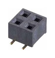 HARWIN M20-7810245 PCB插座, 板至板, 2.54 mm, 2 排, 4 触点, 表面安装, M20
