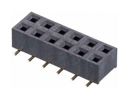 HARWIN M20-7810645 PCB Receptacle, Board-to-Board, 2.54 mm, 2 Rows, 12 Contacts, Surface Mount, M20