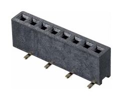 HARWIN M50-3140845R PCB插座, 板至板, 1.27 mm, 1 排, 8 触点, 表面安装, Archer M50 Series