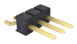 HARWIN M20-8900305 引脚针座, 板至板, 2.54 mm, 1 排, 3 触点, 表面安装直角, M20