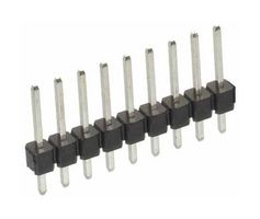 HARWIN M20-9730345 引脚针座, 板至板, 2.54 mm, 1 排, 3 触点, 通孔直型, M20