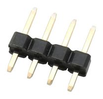 HARWIN M52-040023V0745 Pin Header, Board-to-Board, 1.27 mm, 1 Rows, 7 Contacts, Through Hole Straight, Archer M52 Series