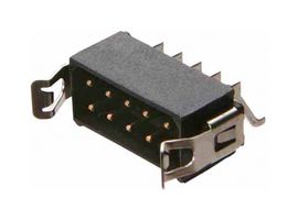 HARWIN M80-6662042 引脚针座, 带锁, 板至板, 线至板, 2 mm, 2 排, 20 触点, 表面安装直角, Datamate L-Tek M80-66