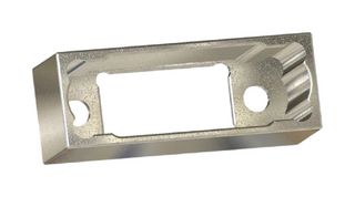 HARWIN M80-9060802 连接器后盖, 8路, 金属后壳, Harwin Datamate M80 J-Tek和Mix-Tek系列连接器, 180°, 铝合金主体, Datamate M80