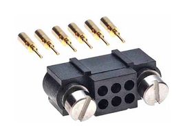 HARWIN M80-5620805 Rectangular Connector, Datamate J-Tek M80, 8 Contacts, Plug, 2 mm, Crimp, 2 Row