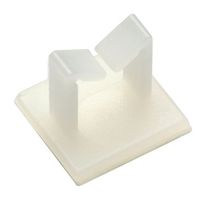 WURTH ELEKTRONIK 521210000 Fastener, Adhesive Backed Cable Clip, Nylon 6.6 (Polyamide 6.6), Natural, 21 mm, 19 mm
