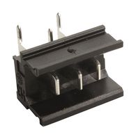 HARTING 02519031301 引脚针座, H3 模块, 板至板, 5.08 mm, 1 排, 3 触点, 通孔直角, har-modular