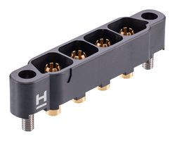 HARWIN KA1-MV10405M1 引脚针座, 电源, 线至板, 8.5 mm, 1 排, 4 触点, 通孔直型, Kona KA1