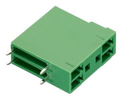 WURTH ELEKTRONIK 691327310006 Terminal Block, Double Level, Header, 3.81 mm, 6 Ways, 10 A, 300 V, Through Hole Right Angle