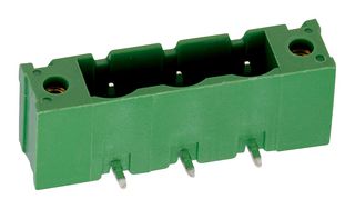 WURTH ELEKTRONIK 691317410002 Terminal Block, w/ Flange, Header, 7.62 mm, 2 Ways, 20 A, 300 V, Through Hole Right Angle