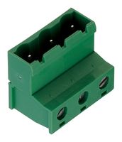 WURTH ELEKTRONIK 691348400003 插拔式接线端子, 反转插头, 7.62 mm, 3 路, 3.31 mm², 螺丝