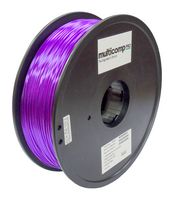 MULTICOMP PRO MP007444 3D 打印机线丝,丝质PLA,1.75 mm直径,1 kg,紫色