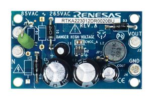 RENESAS RTKA223012DR0020BU 评估板, RAA223012, 电源管理, 降压稳压器