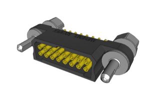 AMPHENOL SOCAPEX MHDAS2F016YDE50 PCB插座, 板至板, 1.27 mm, 2 排, 16 触点, 通孔安装