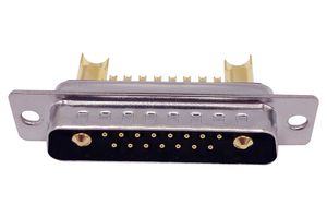 NORCOMP 680M17W2103L401 连接器, 组合式D-SUB, Power-D 680M Series, DB-17W2, 插头, 17 触点, 15信号, 2电源, 焊接杯